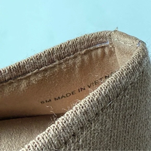 Everlane The Day Glove ReKnit Ballet Flats 6 NWT Cinnamon Latte - Picture 5 of 6